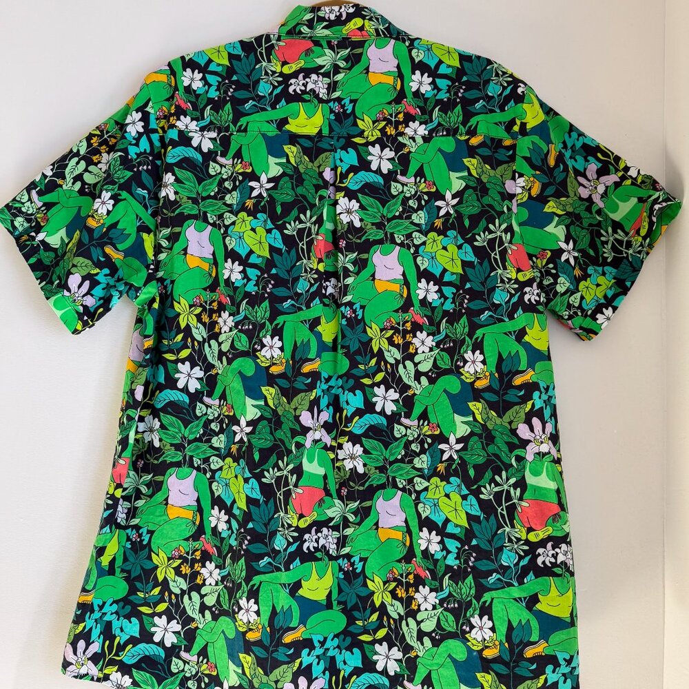 Big Bud Press x Lisa Hanawalt LIMITED EDITION Plant Lady print Pantry Shirt - Picture 4 of 4